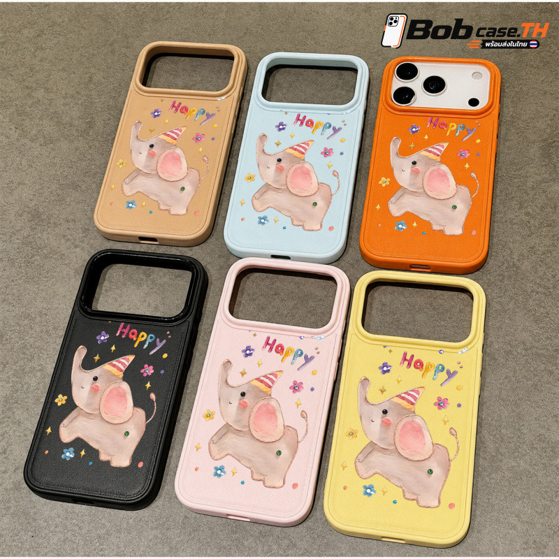 Giao hàng trực tiếp từ Nhà máy-baby hình voi-Cute iPhone Case Phong cách mát mẻ Chống sốc cho 17 16 