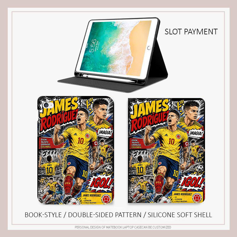 Ốp lưng ipad mini4 / 5 / 6 / 7 10.2 gen7 / 8 / 9 air4 / 5 / 6 / 7 / 8 World Cup James Rodriguez air 