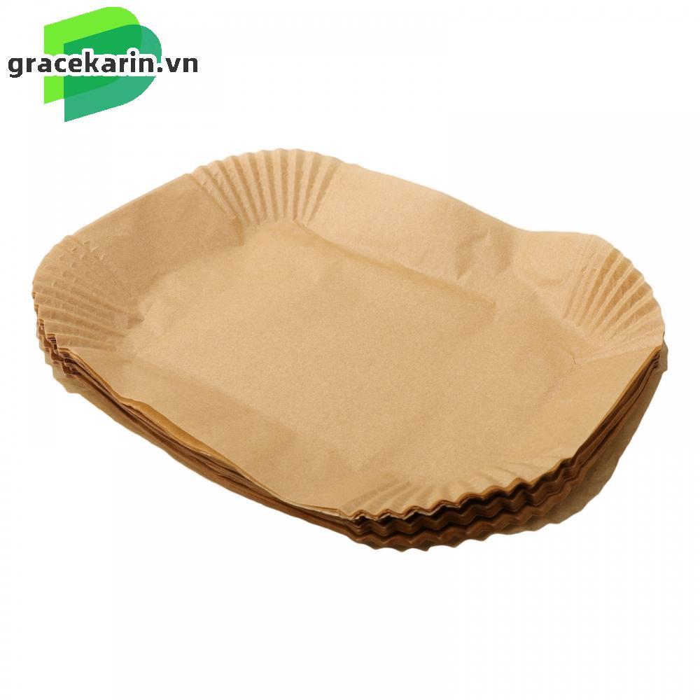 Paper Tray High Temperature Waterproof Air Fryer Paper Silicone Oil Paper Plate
