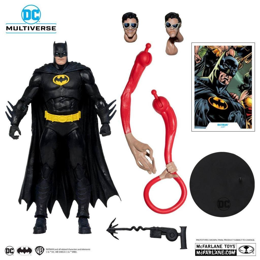 Sản phẩm mới 23cm Nhựa Người Bao Batman Hình Hành Động Đồ Chơi Mô Hình Flash Neptune McFarland KHPD