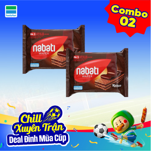 Combo 2 Richoco Nabati Socola 50G