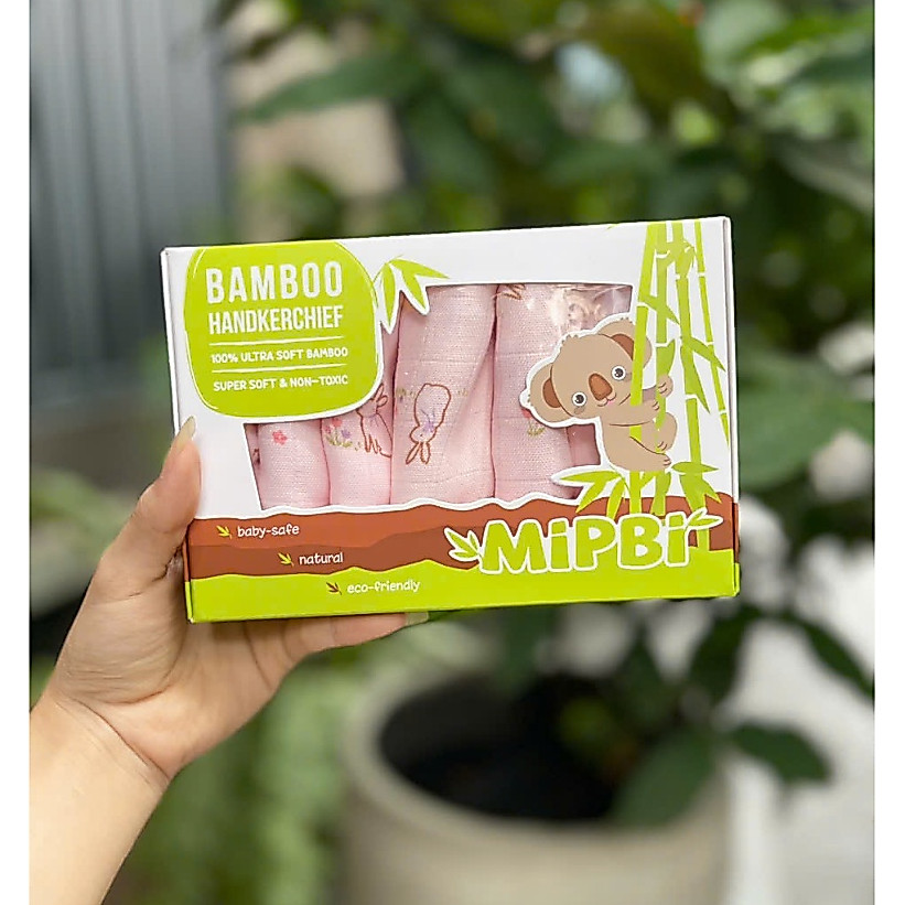 [MIPBI]. Khăn sữa cao cấp 100% sợi tre