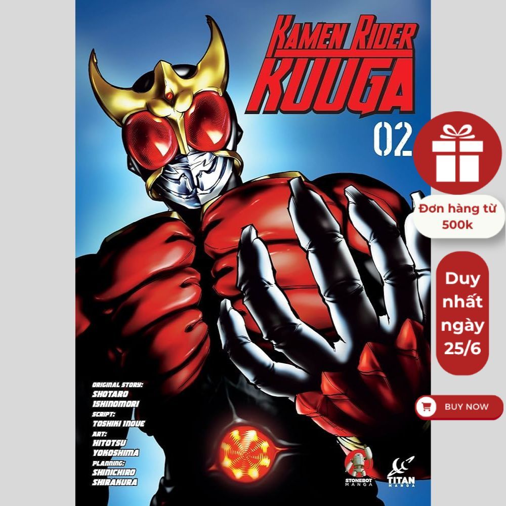 Sách - Kamen Rider Kuuga Vol.2