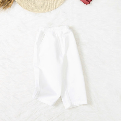 Quần kaki trẻ em, Quần kaki cạp chun LITIBABY size 1 đến 7 tuổi, màu trắng, dễ phối đồ