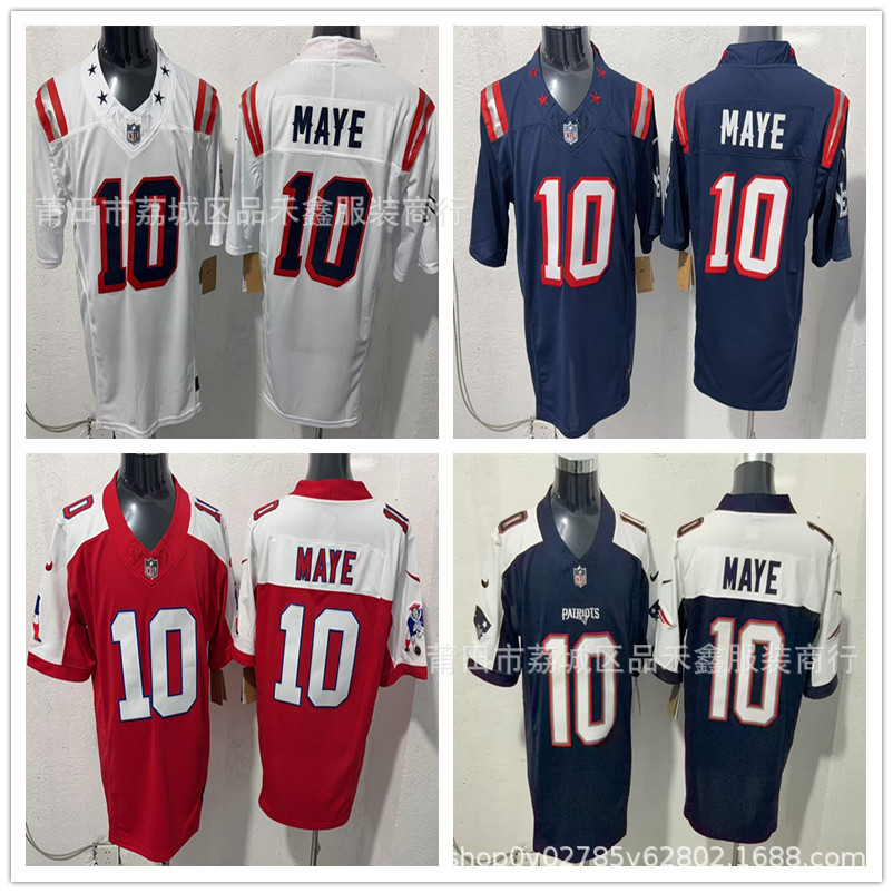 Giao hàng trong ngàySản phẩm mới NFL England Patriots New England Patriots 10-Maye Rugby Jersey