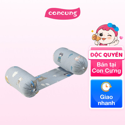 Gối chặn sơ sinh Animo B2203_HV009 - Xám
