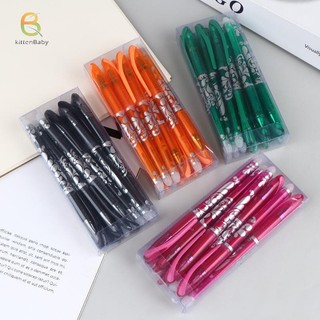 [Baby-t] 12 Bút Gel Xóa Nhiều Màu Đóng Hộp, Đầu Vừa 0.5mm, Viết Mịn, Thích Hợp Cho Văn Phòng Và Sử Dụng Hàng Ngày [Mới]