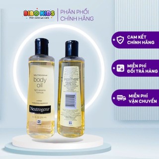 (Date 2027) Dầu dưỡng thể Neutrogena Body Oil Light 250ml (BR)