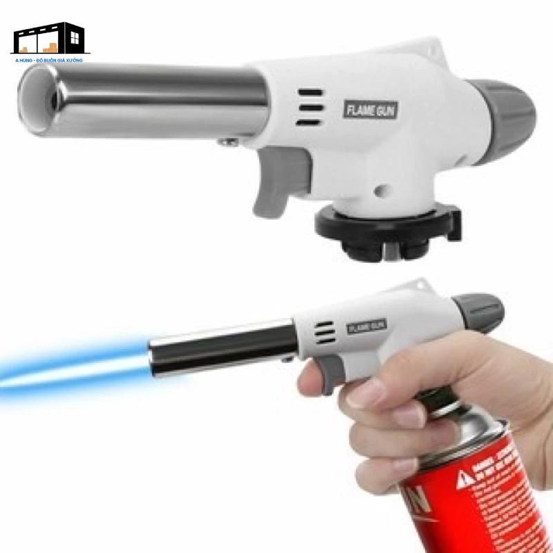 Combo 3 cây Khò Gas Mini Flame Gun Tự Động Đánh Lửa, Khò Gas Chuyên Dụng - Núm điều Chỉnh Nhiệt 1400 độ C 98bg