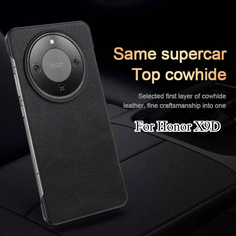 Ốp Lưng Cho Huawei Honor X9D Không Khung Da Bảo Vệ Cho Honor X9D Silicon Mềm Chống Sốc Trường Hợp X9