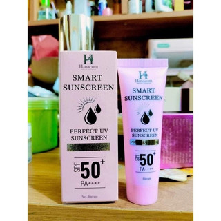 Kem Chống Nắng HANACOM Nâng Tone Trắng Da Thấm Nhanh Kiềm Dầu SPF50+ PA ++++ 30g - DC04 