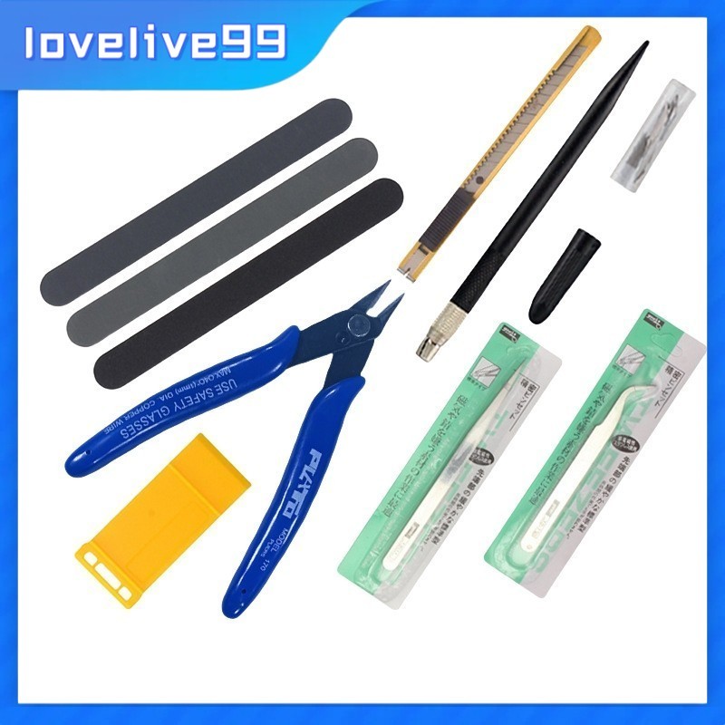 10 dụng cụ đến Bộ 1 dụng cụ đa năng Bộ dụng cụ Gundam Tool lắp ráp đồ chơi mô hình GUNDAM BANDAI Bộ 