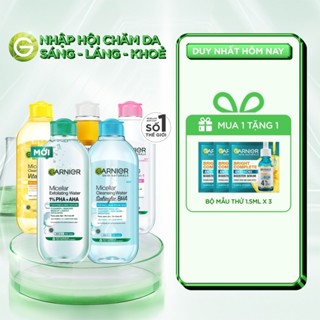 [CÓ MÀU MỚI] Nước Tẩy Trang làm sạch sâu dịu nhẹ cho mọi loại da - Garnier Micellar Cleansing Water 400ml