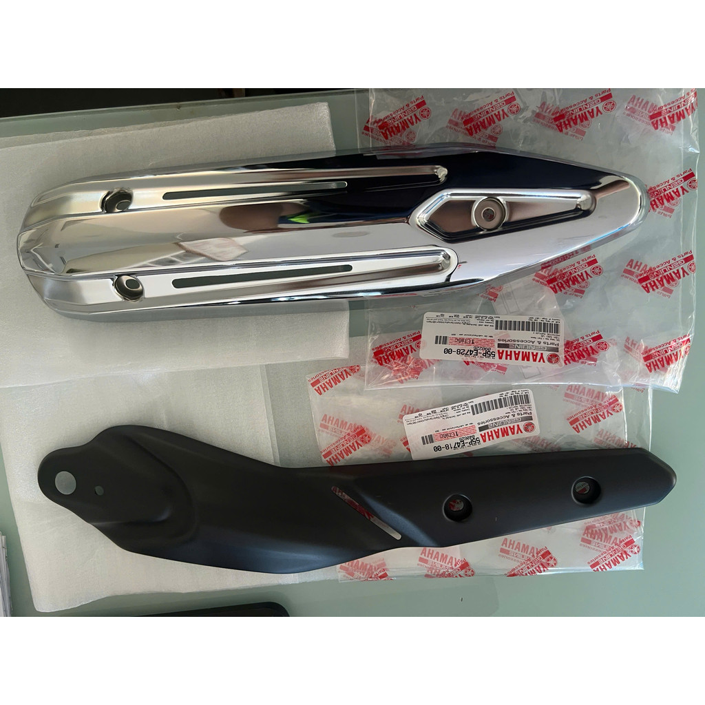 Ốp bô, bảo vệ bô chính hãng Yamaha cho xe Exciter 135 đời từ 2011- 2014