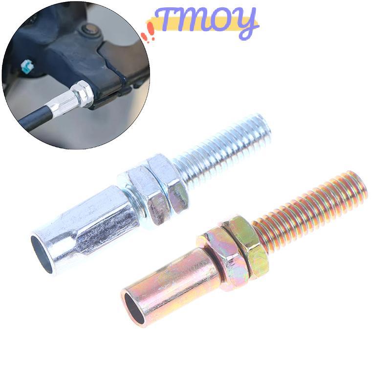 TMOY 10 Cái M6 Vít Xe Máy Bộ Phận Cáp Ga M6 Rỗng Vít Ga Kart Ga Cho Máy Nông Nghiệp Phụ Kiện TMOY