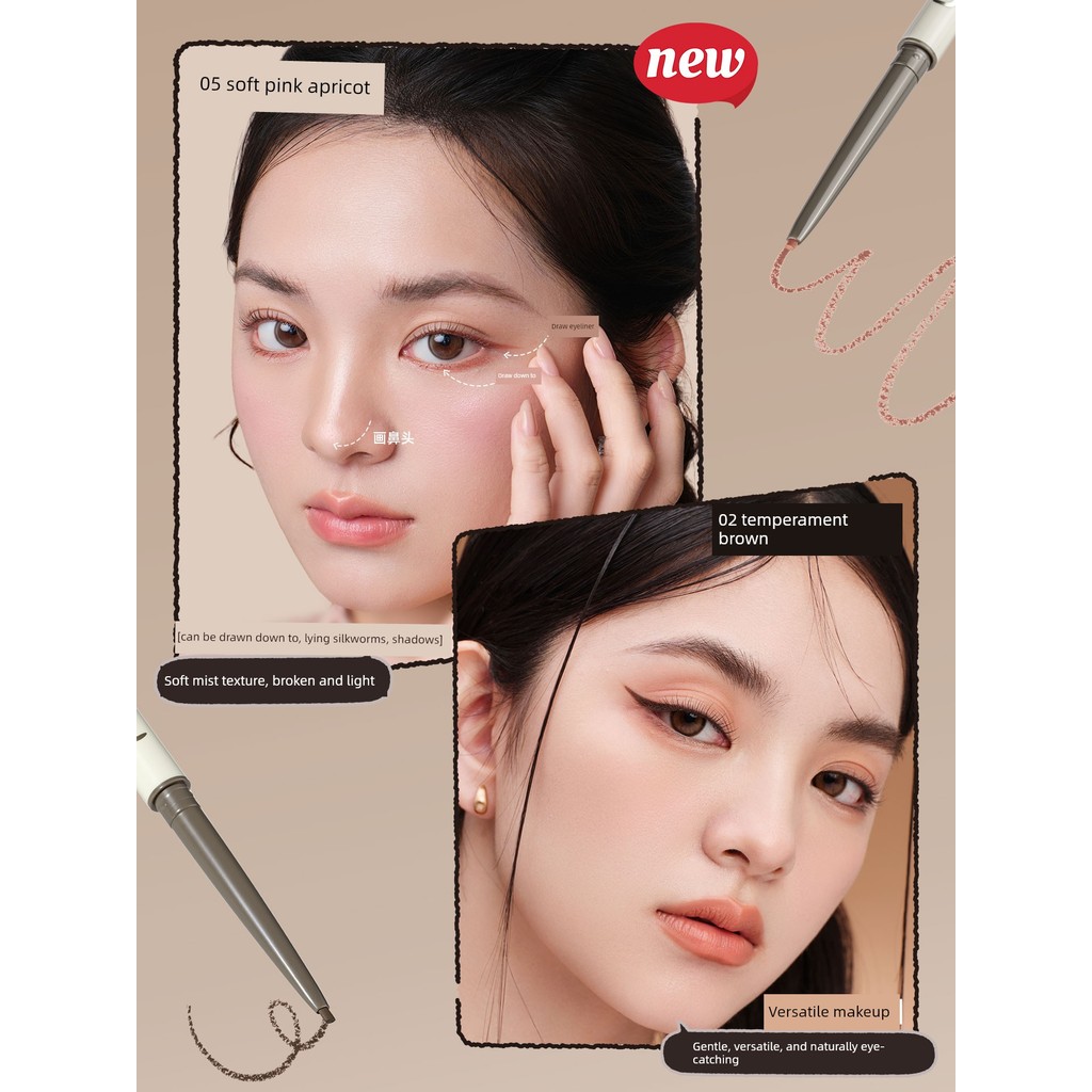 chì kẻ mắt bút chì kẻ mắt Bút Gel kẻ mắt chống nhòe dành cho người mới bắt đầu UKISS