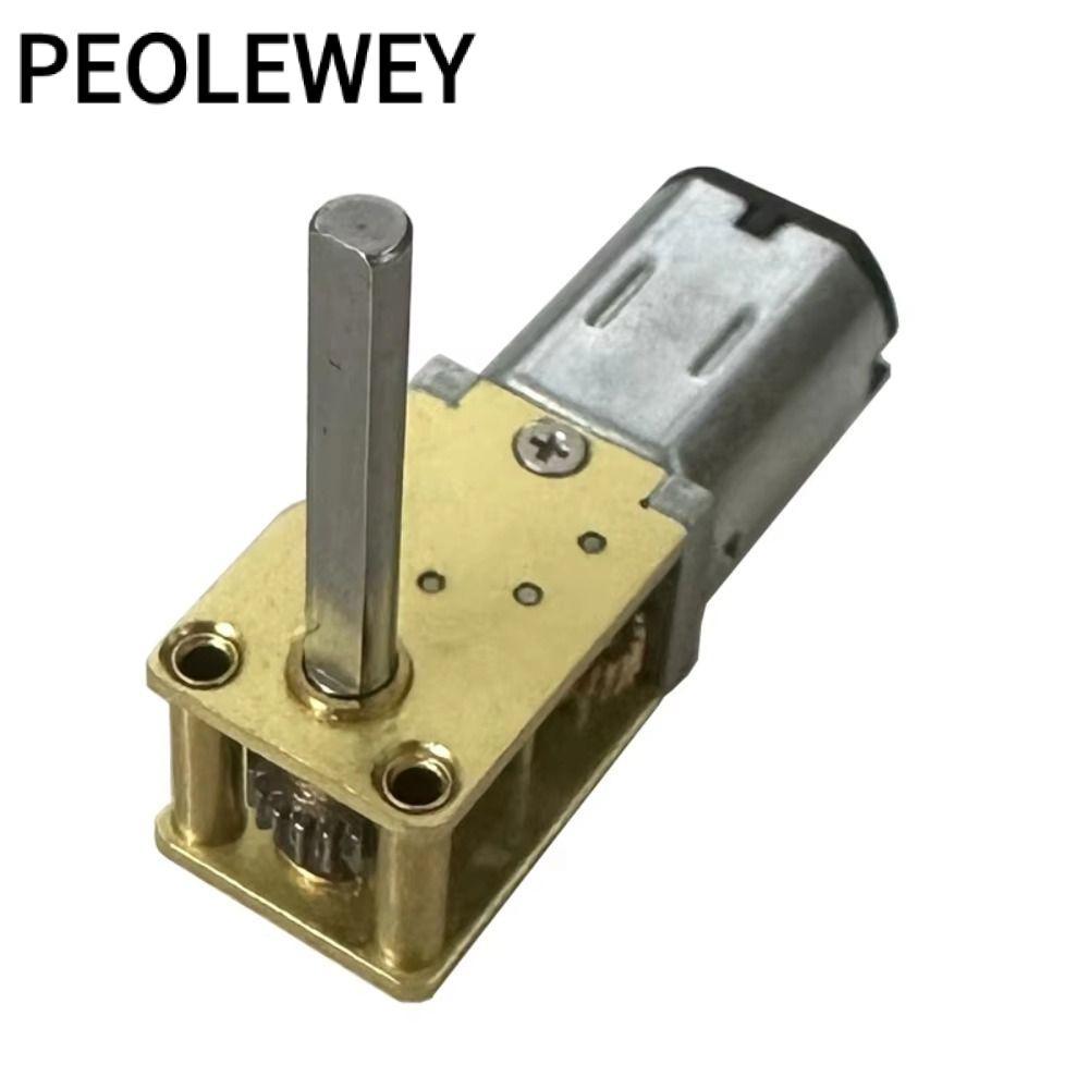 Động cơ bánh răng Mini PEOLEWEY, Giảm tốc bánh răng siêu sâu chịu nhiệt độ cao chống mài mòn, Hộp số