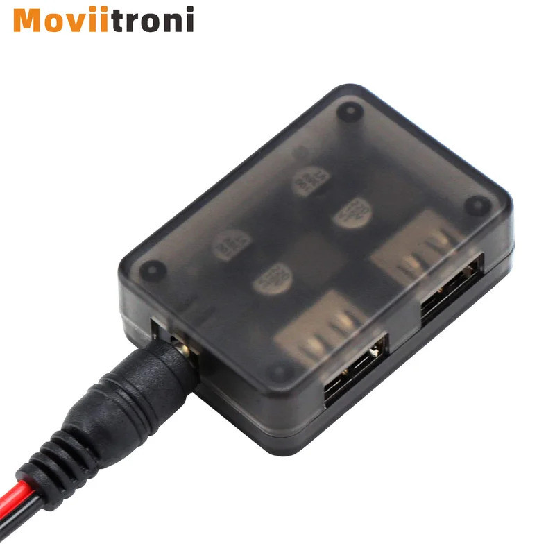 Bộ chuyển đổi USB Buck 12V sang 5V DC, Cổng USB kép Bộ sạc nhanh Bộ chuyển đổi nguồn tự động DC-DC 1