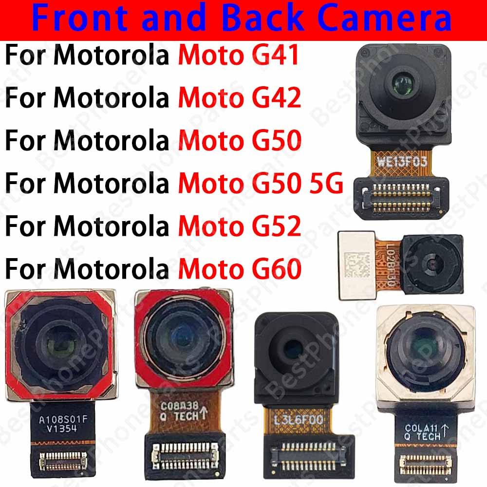 Phía Trước Selfie Sau Camera Dành Cho Motorola Moto G41 G42 G50 G52 G60 5G Chính Đối Mặt Camera Modu