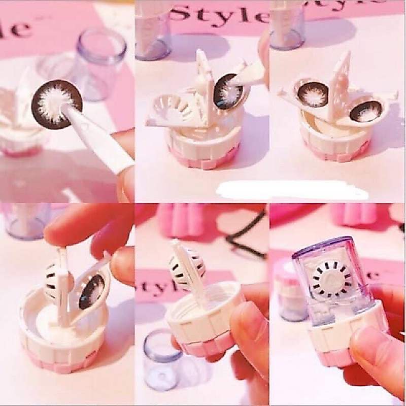 Cốc rửa lens.