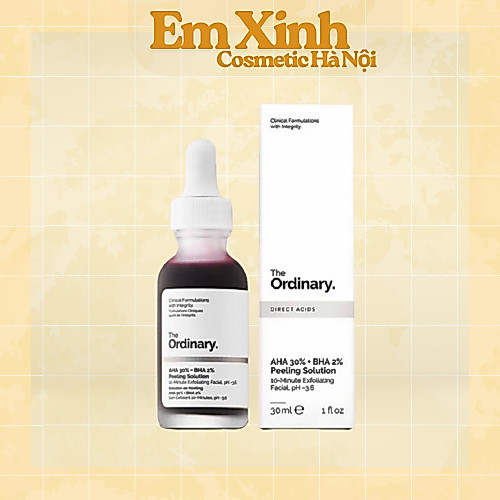 Serum PEEL da The Ordinary hỗ trợ giảm mụn căng bóng da