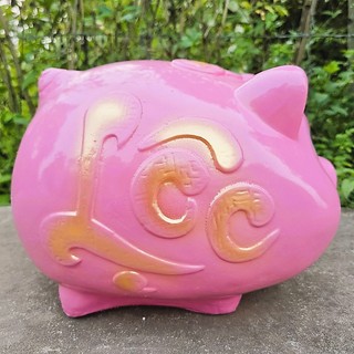 Pi Siêu To KT 42x38cm Tiết Kiệm Heo Đất Lợn Đất Lợn Tiết Kiệm Thạch Cao Ống Heo Ống Tiết Kiệm
