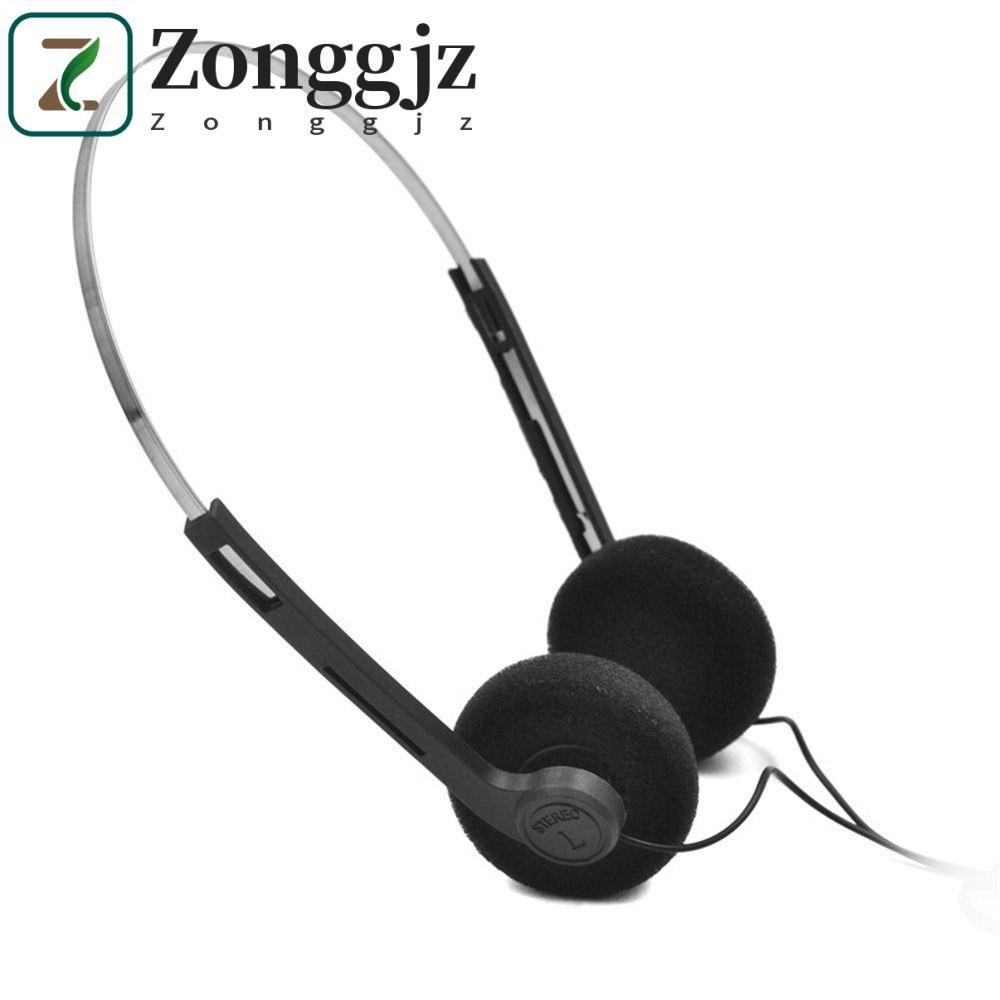 Tai nghe ZONGGJZ phong cách retro, kiểu over-ear, dây 3.5mm, âm thanh 80s 90s