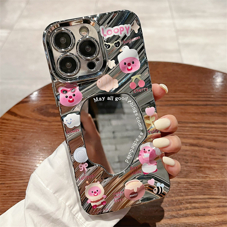 Ốp gương sóng phù hợp cho iPhone 1