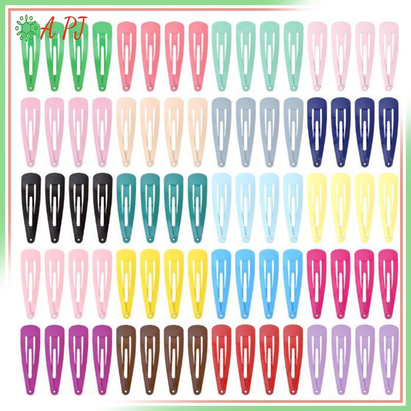 [APJ] 20 Cái / bộ Kẹp Tóc Chụp Màu Kẹo Barrettes Bé Gái Kẹp Tóc Phụ Kiện Tóc [MỚI]