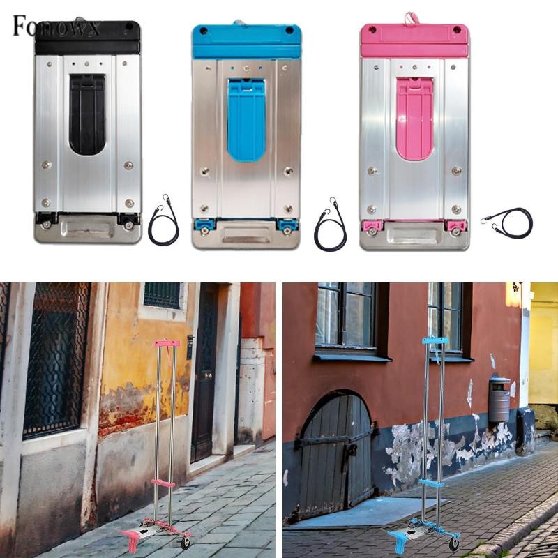 Xe đẩy Mini Dolly Xe đẩy tay gấp Tay cầm có thể thu vào 55lbs Kéo tay có thể gập lại