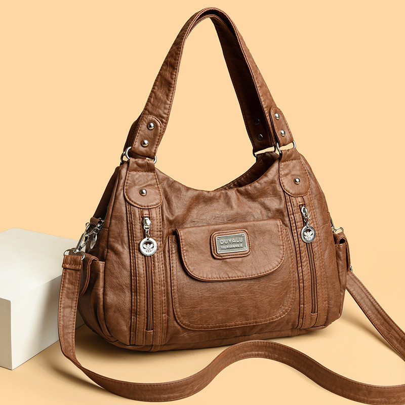 Túi xách xe máy da mềm etro và Túi đeo vai đeo chéo thủy triều Túi xách nữ chất lượng