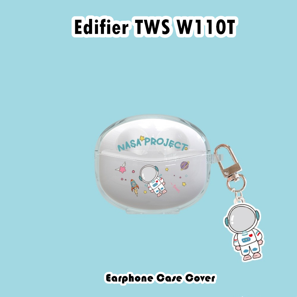 EDIFIER [Giao hàng nhanh] Dành cho hộp đựng tai nghe EdifierTWS W110T Vỏ silicon mềm hoạt hình trong