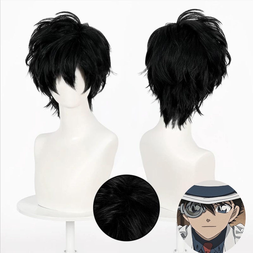 Đồ cosplay tóc giả hoa hồng cho nhân vật Conan và Kaito