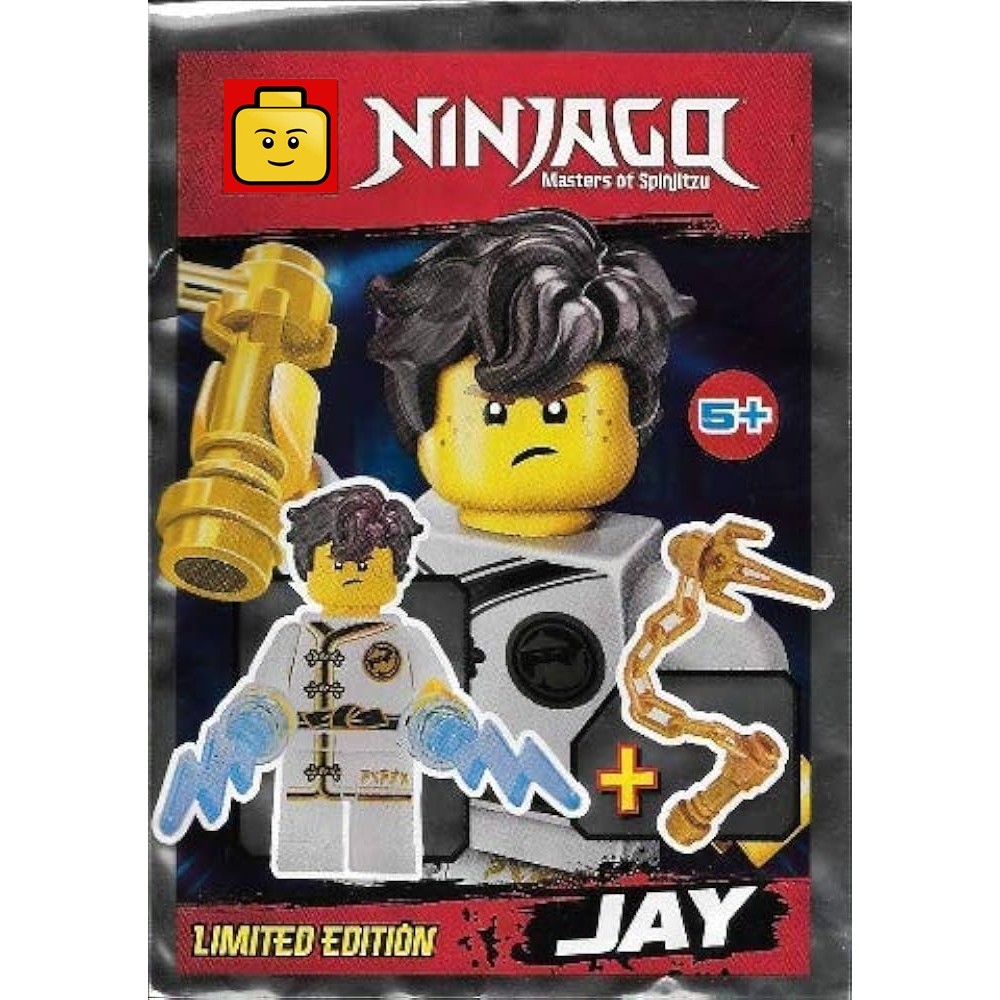 891833 Đồ chơi lắp ráp Ninjago Jay foil pack #4 - Nhân vật Jay
