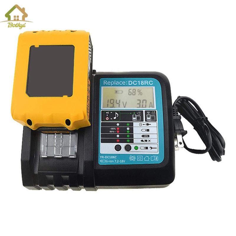 Bộ sạc pin Bothyi 18V Bảo vệ sưởi ấm chắc chắn cho BL1840 BL1850B BL1440