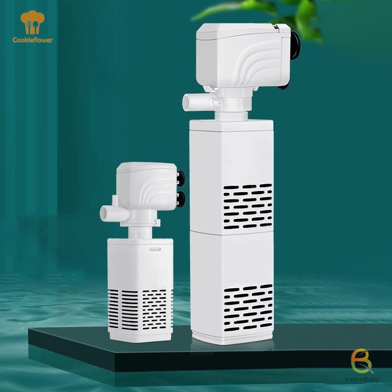 [Kitten-t] Máy bơm lọc bể cá 3 trong 1 Máy sục khí oxy không khí chìm Máy sục khí bể cá Máy bơm không khí Máy bơm nước Máy tạo sóng mới