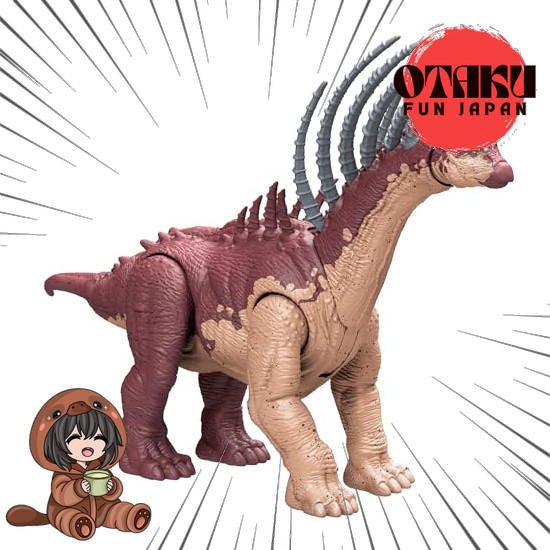 【From Japan】 Mattel JURASSIC WORLD Big Action Bajadasaurus Children's Figure Dinosaur Toy Toy Length