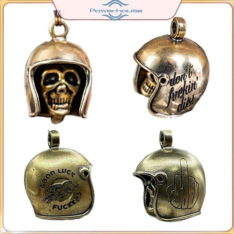 POWER Skull Motorcycle Guardian Bell HangerMotorcycle Guardian Bell, Thiết kế đầu lâu bằng đồng thau