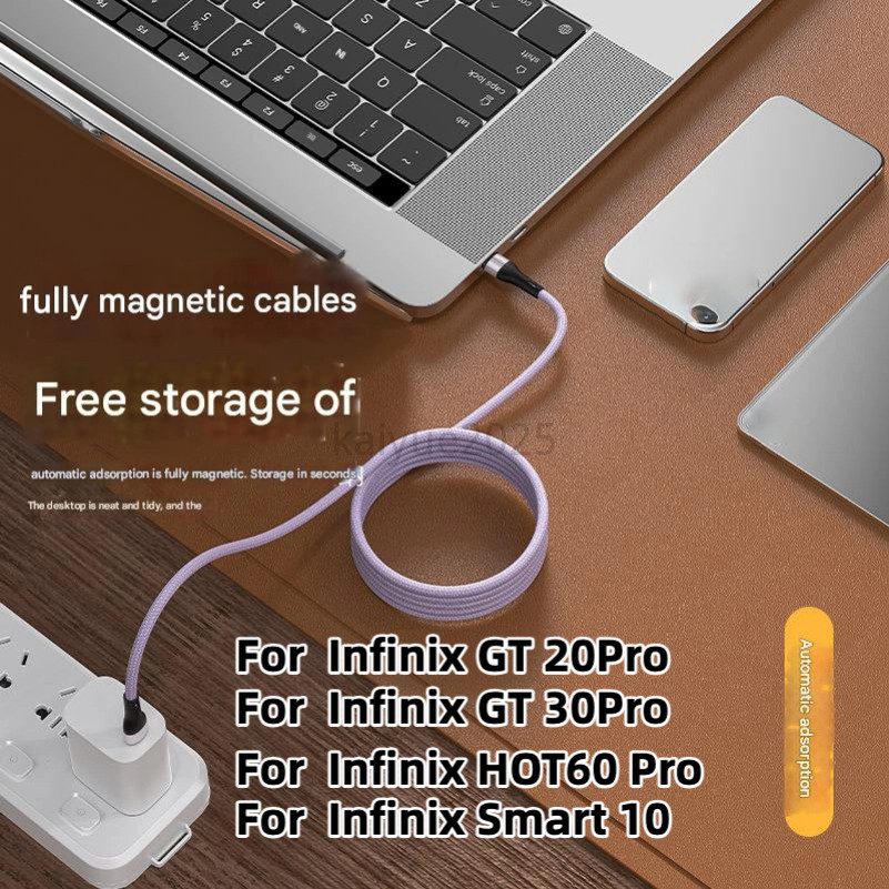Dành Cho Infinix GT 30 Pro GT30 Pro 30Pro GT30Pro 5G USB C Sang typec Cáp Sạc Nhanh 100W Dây Sạc Nha