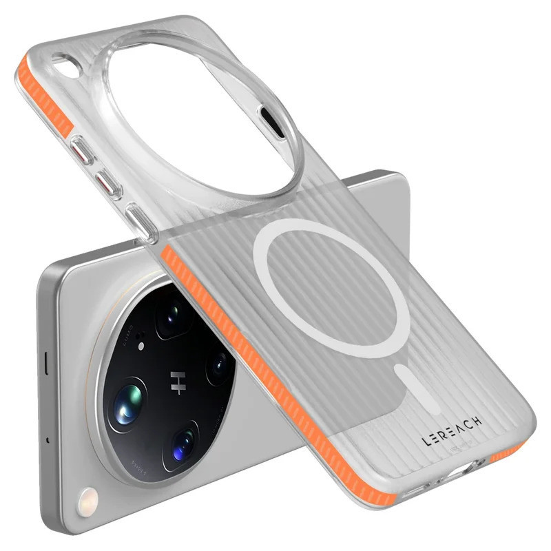 LeReach TOC ICICLE Cho OPPO Find X9 Ultra 5G Ốp điện thoại Từ Tính 3D Chống Trơn Trượt Side Grips Mi