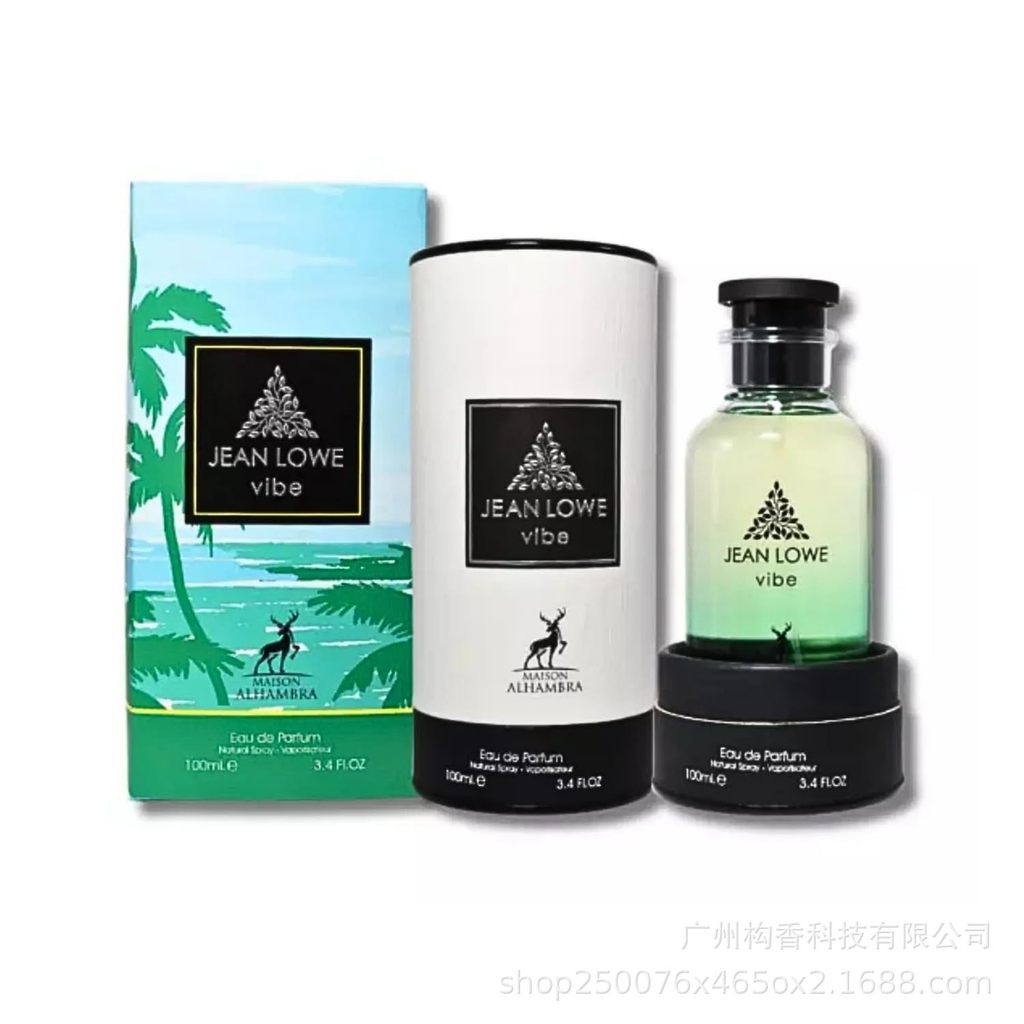 Jean Lowe Vibe Eau Unisex Nam Nữ Trung Đông Dubai Nước Hoa Hương Thơm Lâu Dài