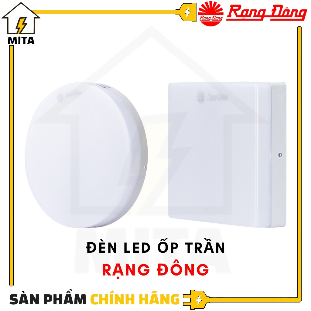 Đèn LED ốp trần Rạng Đông LN12N ánh sáng trắng 12W/18W/24W - MITA