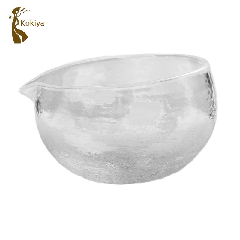 Bát Matcha thủy tinh kết cấu Trà xanh Matcha Trà trà Chawan Nghi lễ Trộn Chawan