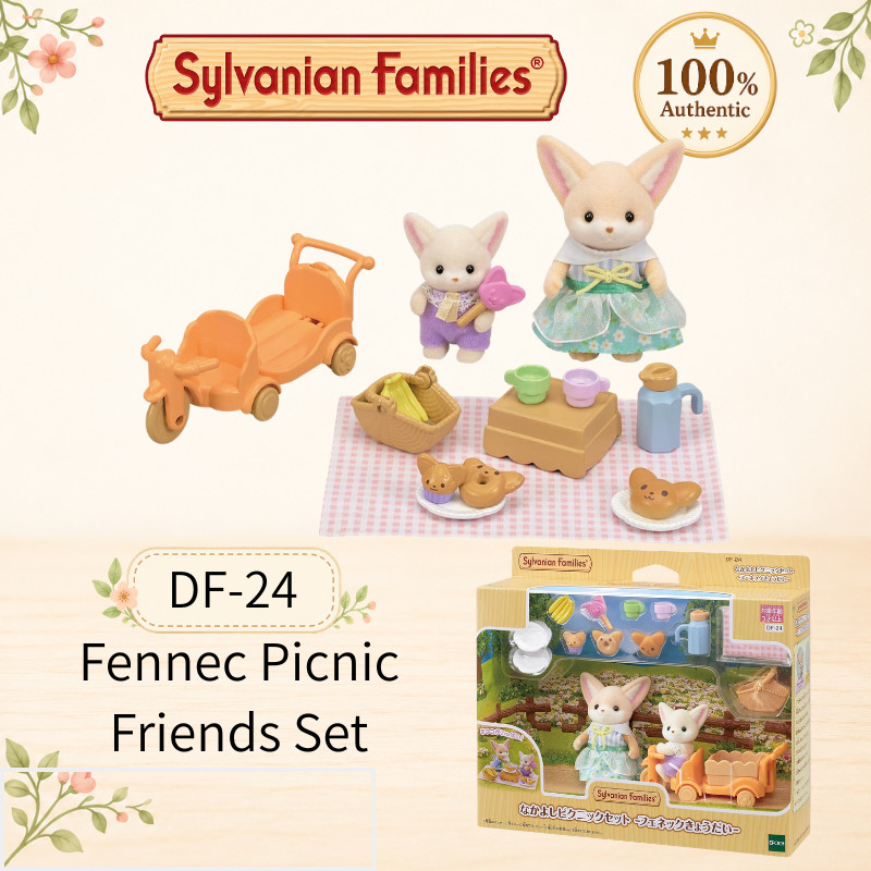 Sylvanian Families Fennec Picnic Friends Set DF-24 EPOCH Japan Toy