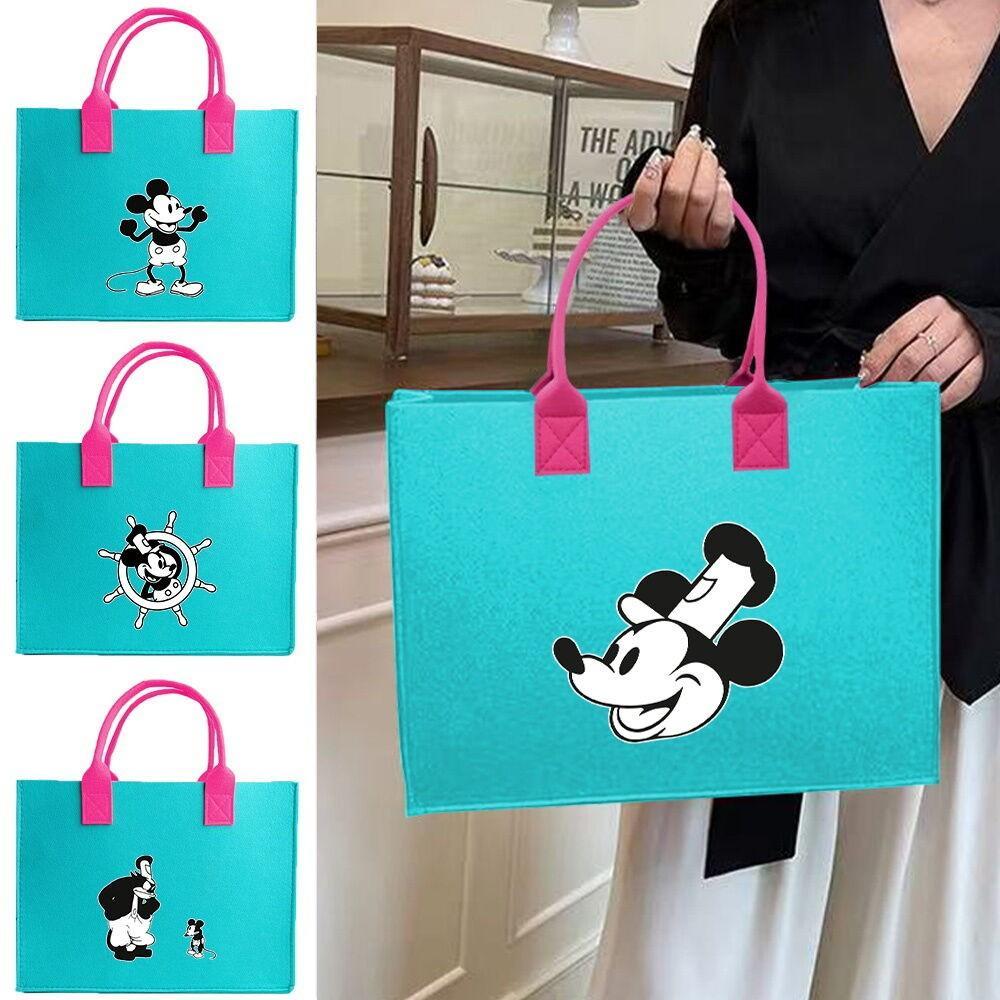 Gift Eco-Friendly Felt Tote Bag Student Tuition Bag Felt Bag Tote Bag School Bag Women Bag Percetaka