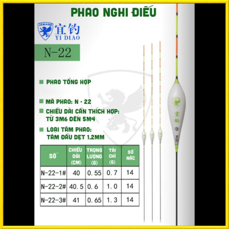Phao Nghi Điếu N22