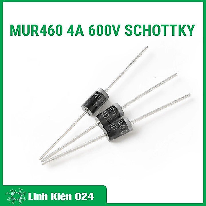 Combo 5 MUR460 4A 600V SCHOTTKY