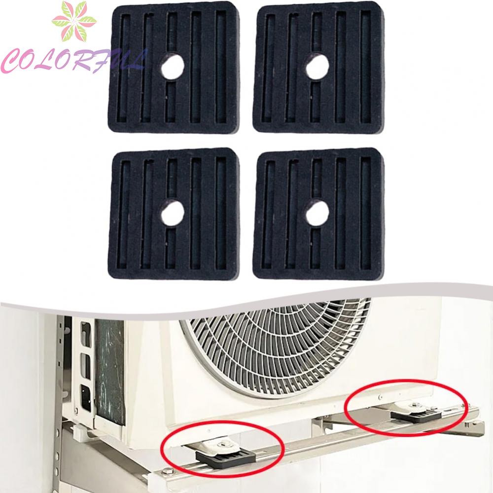 Adequate Support Rubber Shock Absorbing Pad Pack of 4 Pcs With Accessories