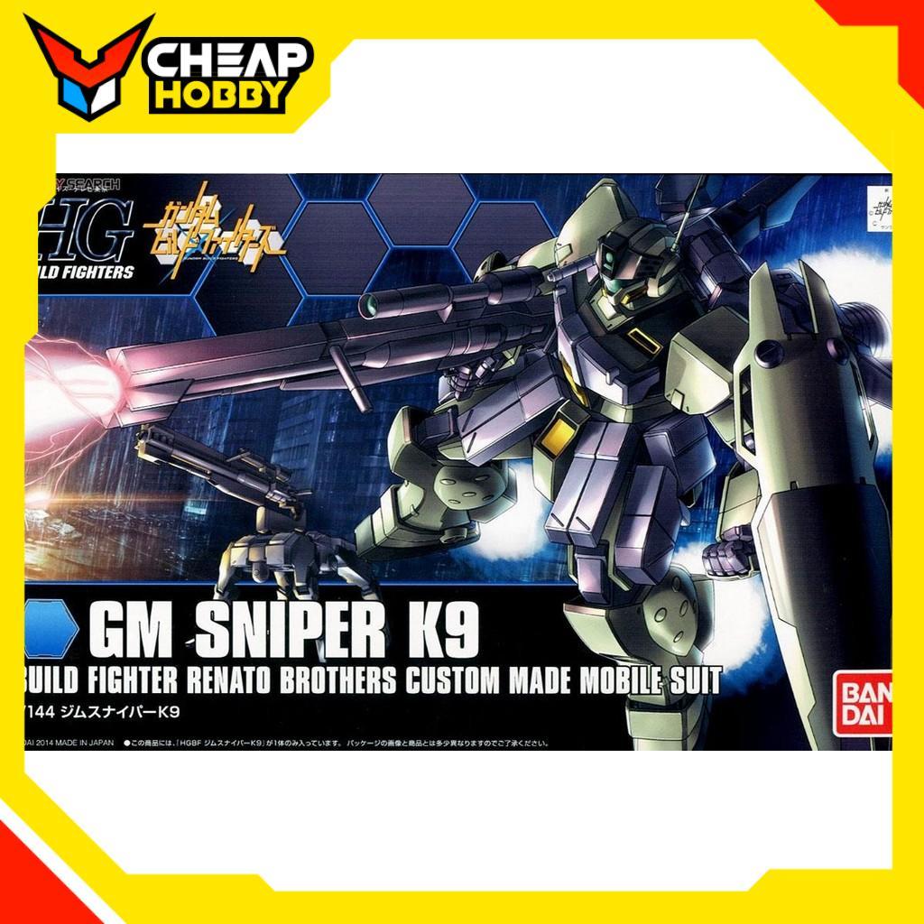 Mô Hình Lắp Ráp Gundam HGBF 1/144 GM SNIPER K9 của Bandai Nhật Bản