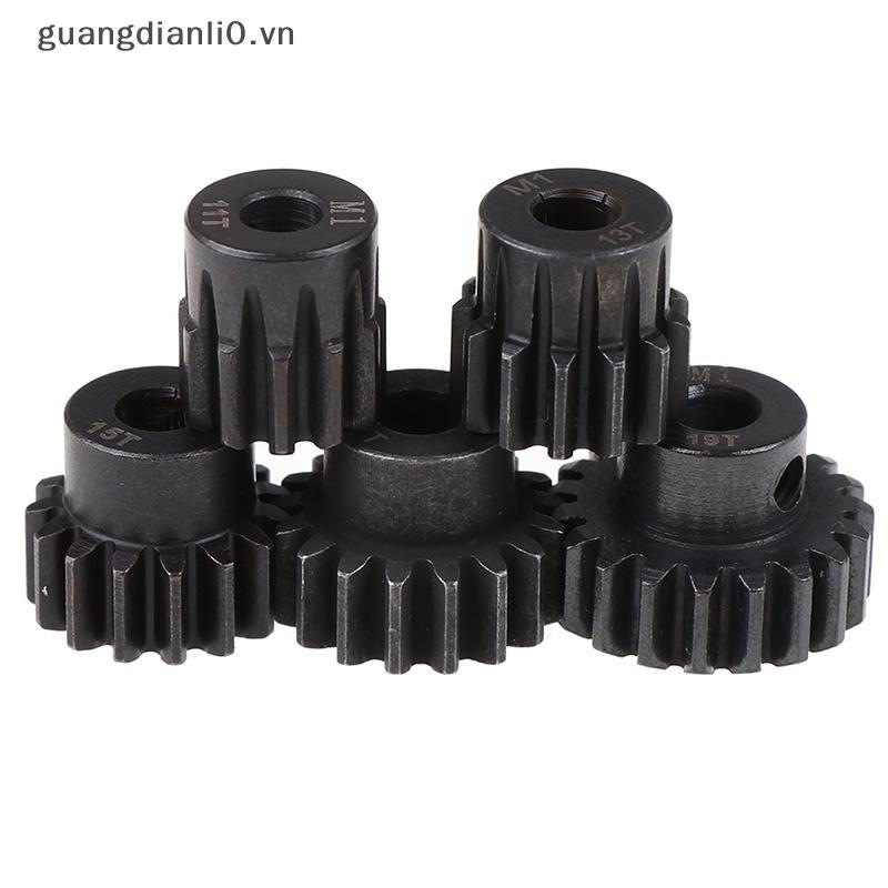 M1 5mm 11t 13t 15t 17t 19t bộ bánh răng động cơ bánh răng cho động cơ ô tô 1 / 8 rc